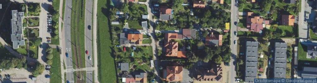 Zdjęcie satelitarne Społeczna ul.