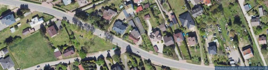 Zdjęcie satelitarne Spacerowa ul.
