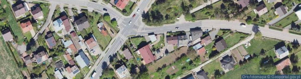 Zdjęcie satelitarne Spacerowa ul.