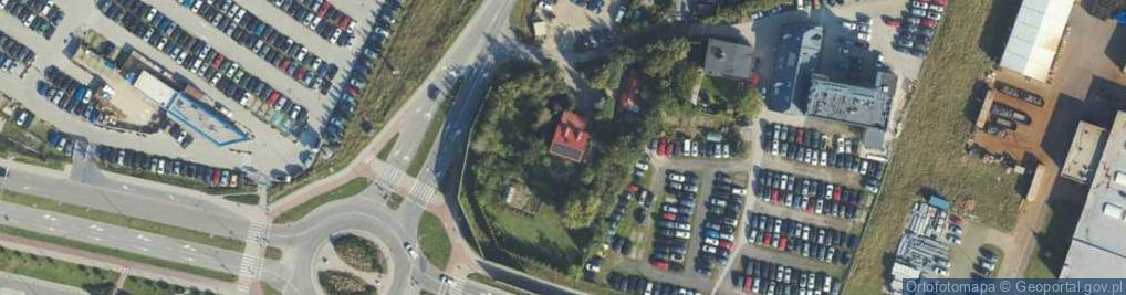 Zdjęcie satelitarne Spadochroniarzy ul.