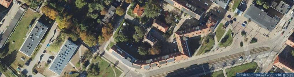 Zdjęcie satelitarne Spokojna ul.