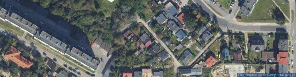 Zdjęcie satelitarne Spawaczy ul.