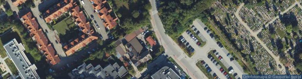 Zdjęcie satelitarne Spokojna ul.