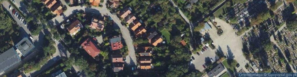 Zdjęcie satelitarne Spokojna ul.