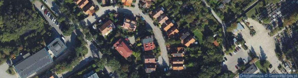 Zdjęcie satelitarne Spokojna ul.