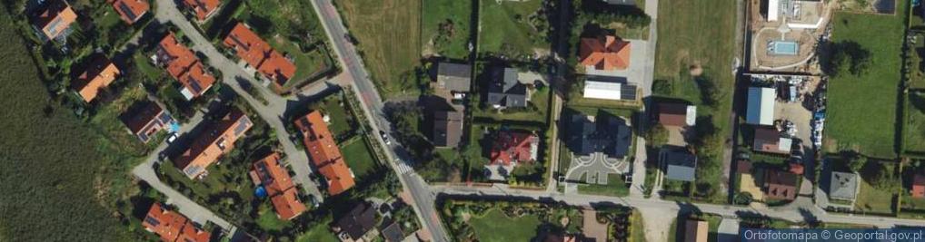 Zdjęcie satelitarne Spacerowa ul.