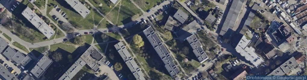Zdjęcie satelitarne Spółdzielcza ul.