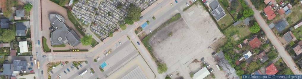 Zdjęcie satelitarne Spokojna ul.