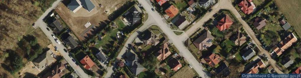 Zdjęcie satelitarne Spadochronowa ul.