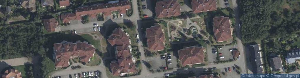 Zdjęcie satelitarne Spacerowa ul.