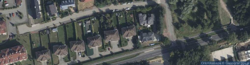 Zdjęcie satelitarne Spacerowa ul.