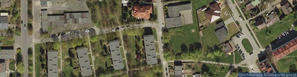 Zdjęcie satelitarne Spacerowa ul.