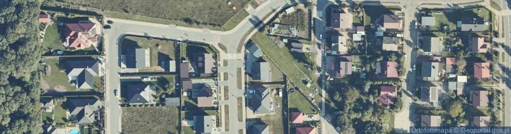 Zdjęcie satelitarne Spacerowa ul.