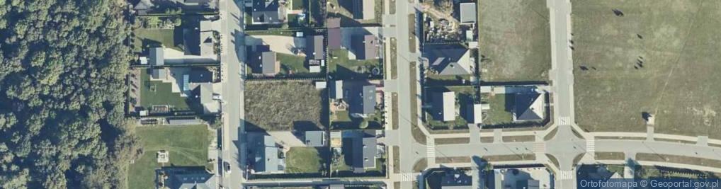 Zdjęcie satelitarne Spacerowa ul.