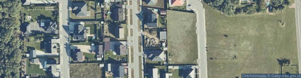 Zdjęcie satelitarne Spacerowa ul.