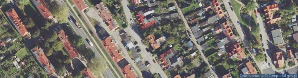 Zdjęcie satelitarne Spokojna ul.