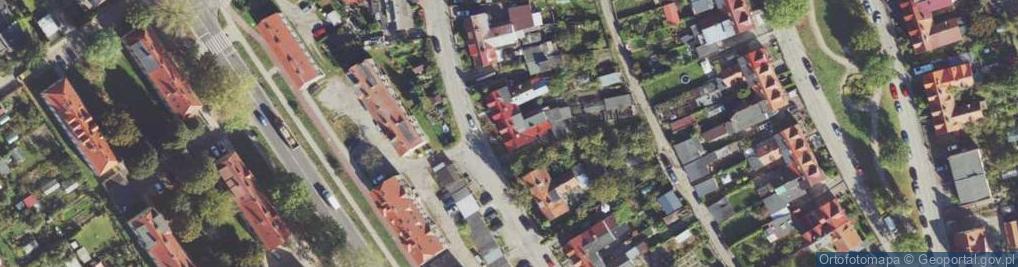 Zdjęcie satelitarne Spokojna ul.