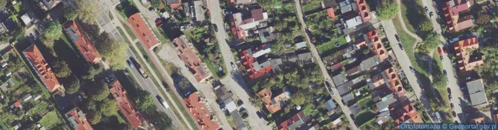 Zdjęcie satelitarne Spokojna ul.