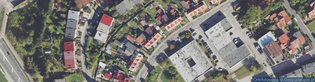 Zdjęcie satelitarne Spokojna ul.