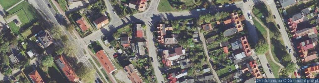 Zdjęcie satelitarne Spokojna ul.