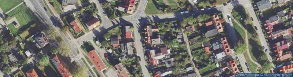 Zdjęcie satelitarne Spokojna ul.