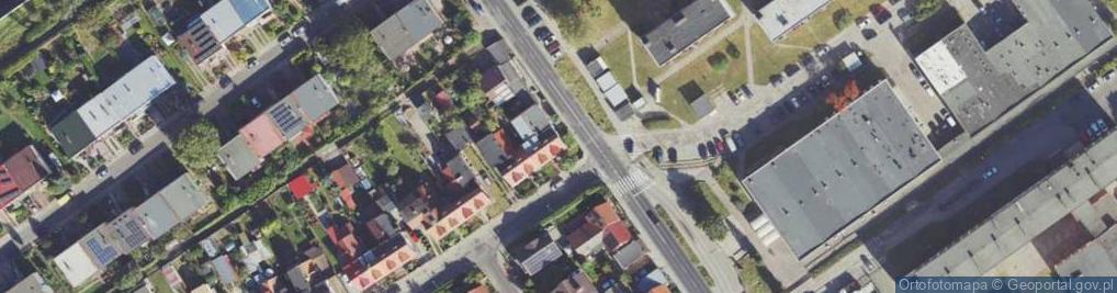 Zdjęcie satelitarne Spokojna ul.