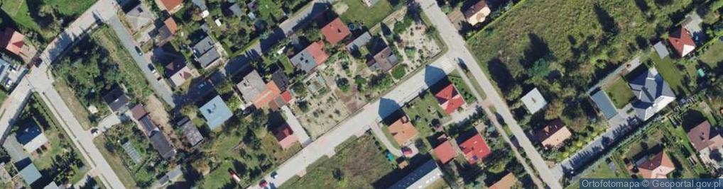 Zdjęcie satelitarne Spacerowa ul.