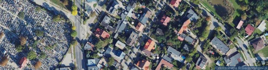 Zdjęcie satelitarne Spokojna ul.