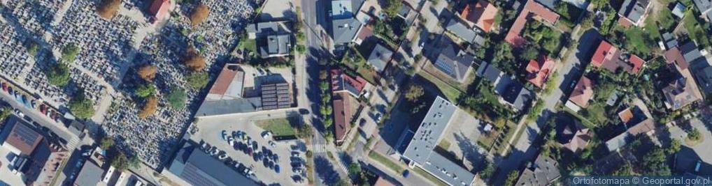 Zdjęcie satelitarne Spokojna ul.