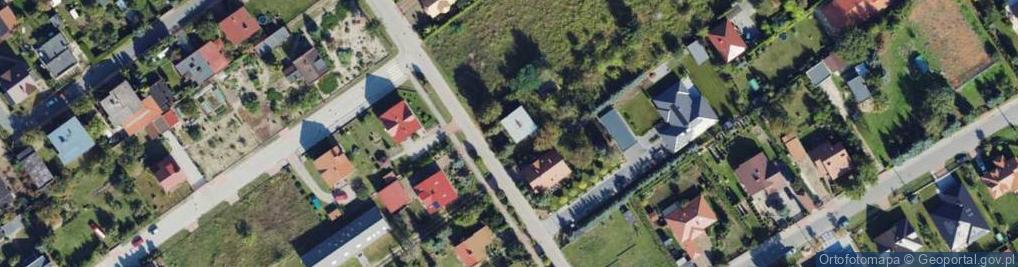 Zdjęcie satelitarne Sporna ul.