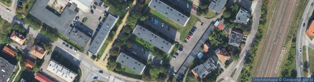 Zdjęcie satelitarne Spółdzielcza ul.