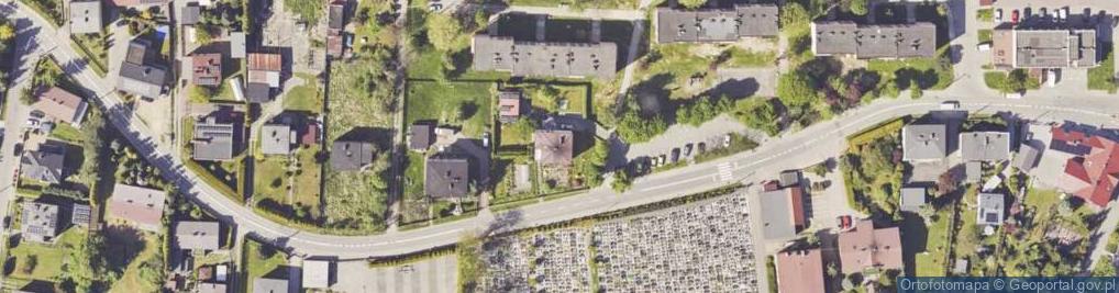 Zdjęcie satelitarne Spokojna ul.