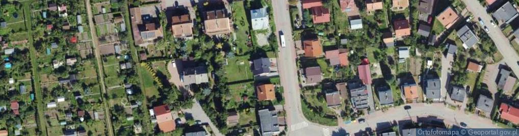 Zdjęcie satelitarne Spokojna ul.