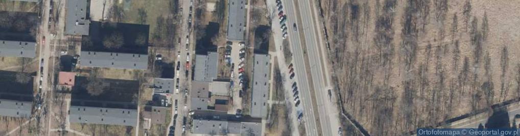 Zdjęcie satelitarne Sporna ul.