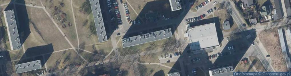 Zdjęcie satelitarne Społeczna ul.