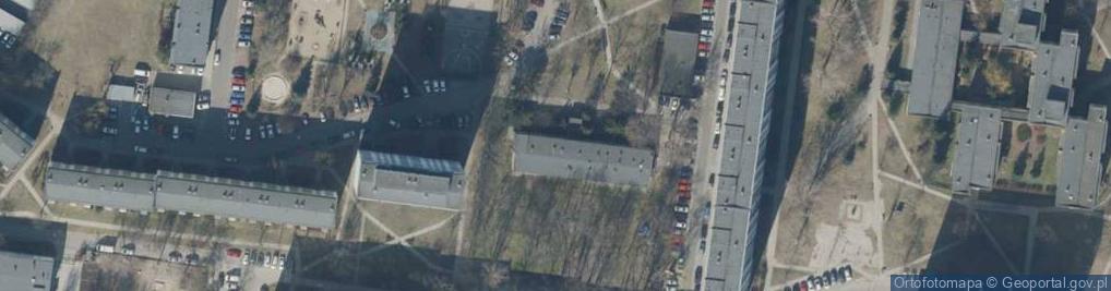 Zdjęcie satelitarne Sprinterów ul.