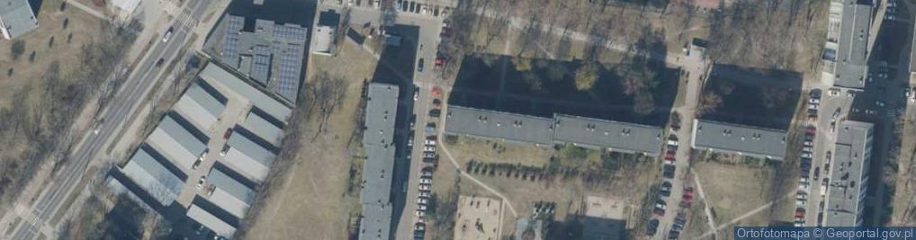 Zdjęcie satelitarne Sprinterów ul.