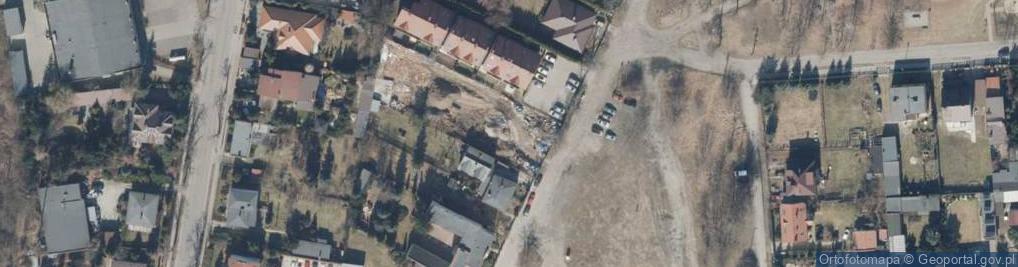 Zdjęcie satelitarne Spadochroniarzy ul.