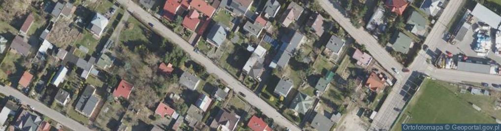 Zdjęcie satelitarne Spacerowa ul.