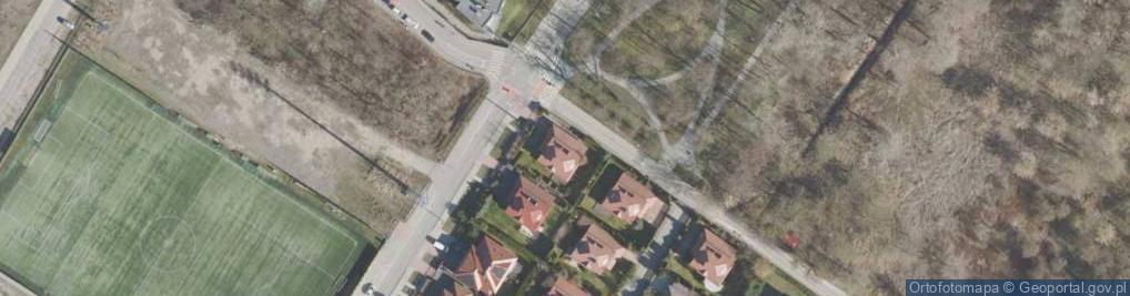 Zdjęcie satelitarne Spokojna ul.