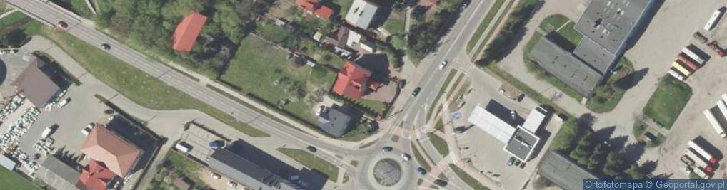 Zdjęcie satelitarne Spokojna ul.