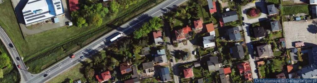 Zdjęcie satelitarne Spokojna ul.