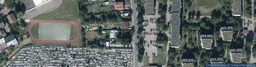 Zdjęcie satelitarne Spokojna ul.