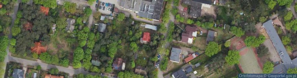 Zdjęcie satelitarne Spacerowa ul.