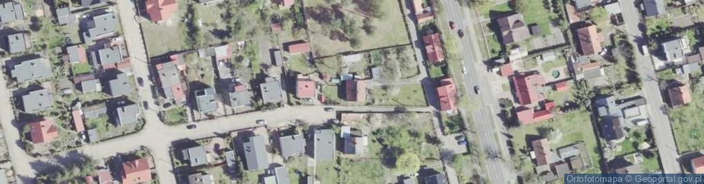 Zdjęcie satelitarne Spacerowa ul.