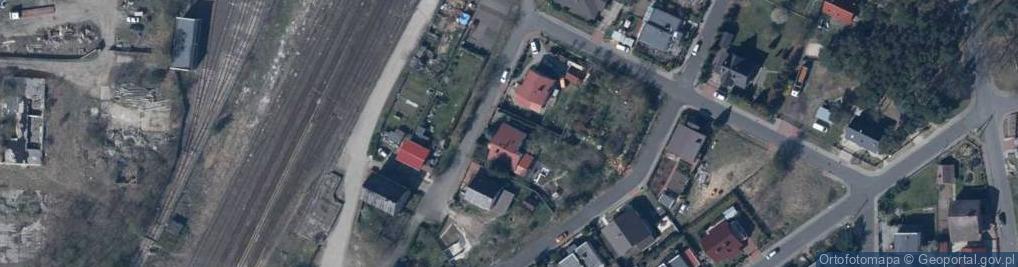 Zdjęcie satelitarne Spacerowa ul.