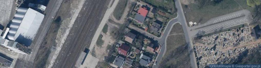 Zdjęcie satelitarne Spacerowa ul.