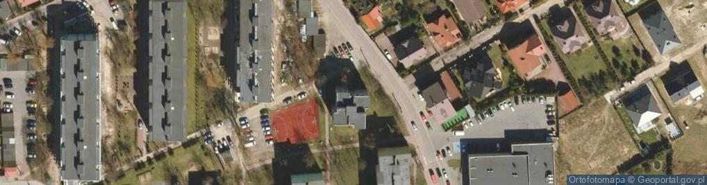 Zdjęcie satelitarne Spacerowa ul.