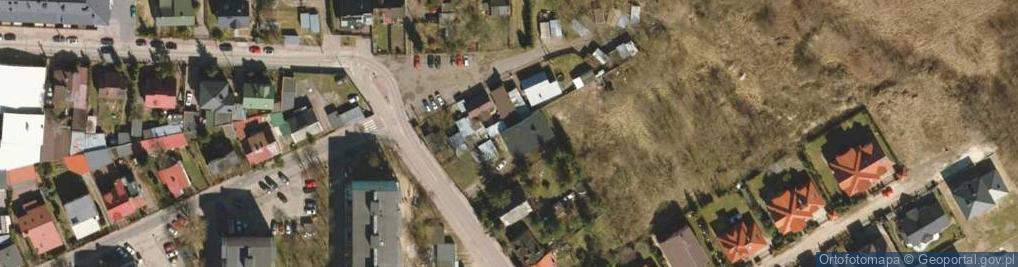 Zdjęcie satelitarne Spacerowa ul.