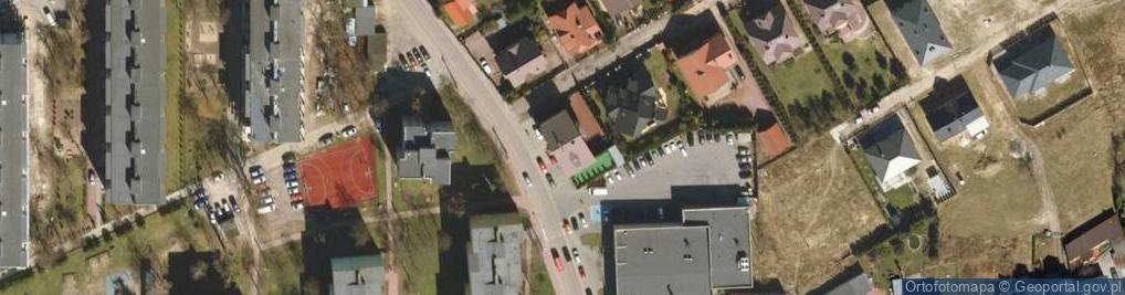 Zdjęcie satelitarne Spacerowa ul.